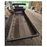 Antique Wooden Horse-Drawn Sleigh with Iron Runners