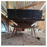 Antique Wooden Horse-Drawn Sleigh with Iron Runners