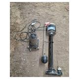 Utility and Thermoplastic Pedestal Sump Pump Set