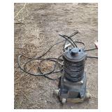 Utility and Thermoplastic Pedestal Sump Pump Set