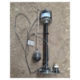 Utility and Thermoplastic Pedestal Sump Pump Set