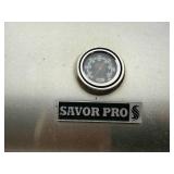 Used Savor Pro Gas Grill with Side Burner and Accessories