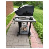 Used Savor Pro Gas Grill with Side Burner and Accessories