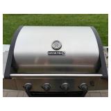 Used Savor Pro Gas Grill with Side Burner and Accessories