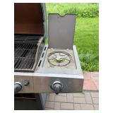 Used Savor Pro Gas Grill with Side Burner and Accessories