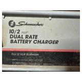 Schumacher 10/2 Amp Dual Rate Battery Charger for 12 Volt Batteries