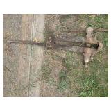 Set of Used Farm Implement Sway Bars and Jack Stands