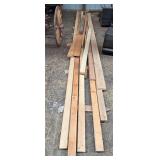 Assorted Wooden Construction Lumber