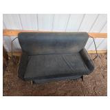 Used Vintage Carriage Seat with Metal Frame