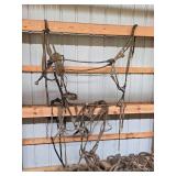 Collection of Mixed Equestrian Tack and Harness Parts