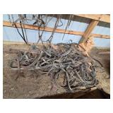 Collection of Mixed Equestrian Tack and Harness Parts