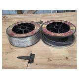 Assorted Hardware Bundle with Router Bit Set and Aluminum Fence Wire