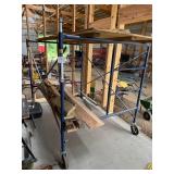 MetalTech Saferstack Portable Scaffolding with Adjustable Planks (Scaffolding and Planks Only)