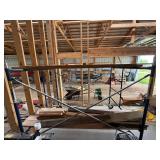 MetalTech Saferstack Portable Scaffolding with Adjustable Planks (Scaffolding and Planks Only)