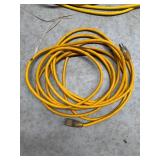 Lot of Heavy-Duty Outdoor Extension Cords with Multiple Outlets