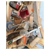 Comprehensive Collection of Hand Tools, Hardware, and Maintenance Supplies