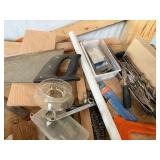 Comprehensive Collection of Hand Tools, Hardware, and Maintenance Supplies