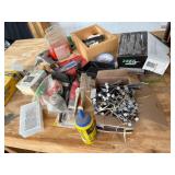Comprehensive Collection of Hand Tools, Hardware, and Maintenance Supplies