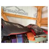 Collection of Adult and Youth Life Vests, Various Sizes and Colors