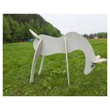 Set of Wooden Deer Yard Decorations