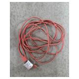 Lot of Extension Cords and Work Light Set