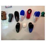 Collection of Quilting Themed Fridge Magnets and Bag Clips