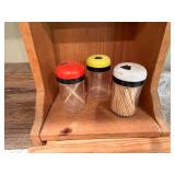 Kitchen Set with Utensil Holder, Knife Set, Spice Rack, and More