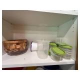 Set of Assorted Reusable Food Storage Containers