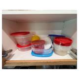 Set of Assorted Reusable Food Storage Containers