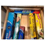 Collection of Food Storage and Wrapping Essentials - content quantities unverified