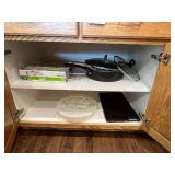 Kitchenware Collection: Multi Slicer, Tupperware, Glass Dish, and Nonstick Pans