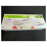 Kitchenware Collection: Multi Slicer, Tupperware, Glass Dish, and Nonstick Pans