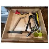 Assorted Kitchen Utensils, Textiles, and Linens/Towels Collection