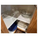 Set of Glass Bakeware and Storage Containers