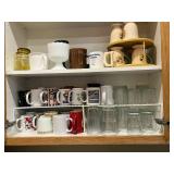 Assorted Collection of Mugs, Goblets, and Glasses