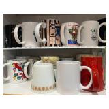 Assorted Collection of Mugs, Goblets, and Glasses