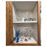 Collection of Assorted Glassware: Wine Glasses and Tumblers