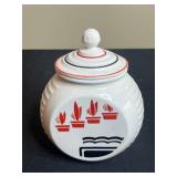 Vintage Collection: Watering Can, Woodlink Squirrel Feeder, Brass Blowtorch, and Ceramic Jar