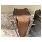 Vintage Baking Set: Good Pies Recipe Book and Old Metal Flour Sifter