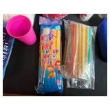 Assorted Disposable Dinnerware and Tableware Collection - content quantities unverified