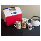 Assorted Drinkware and Cooler Set