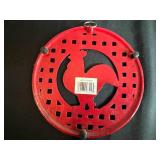 Decor Set: Stained Glass Horse Panel, Red Rooster Trivet, and Horse Lovers Sign