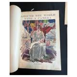 1919 Photographic Book & Collection of Vintage Newspapers