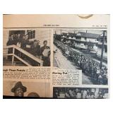 1919 Photographic Book & Collection of Vintage Newspapers