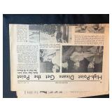 1919 Photographic Book & Collection of Vintage Newspapers