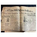 1919 Photographic Book & Collection of Vintage Newspapers