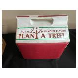 Collection of Vintage Coolers and Canning Jars with Accessories