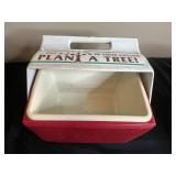 Collection of Vintage Coolers and Canning Jars with Accessories