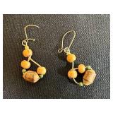 Assorted Pins and Small Jewelry Items Inc Hair Clip, Costume Gold Tone Necklace & More