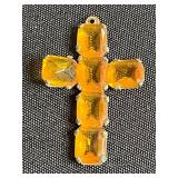 Collection of Vintage Rosary Beads and Cross Pendant